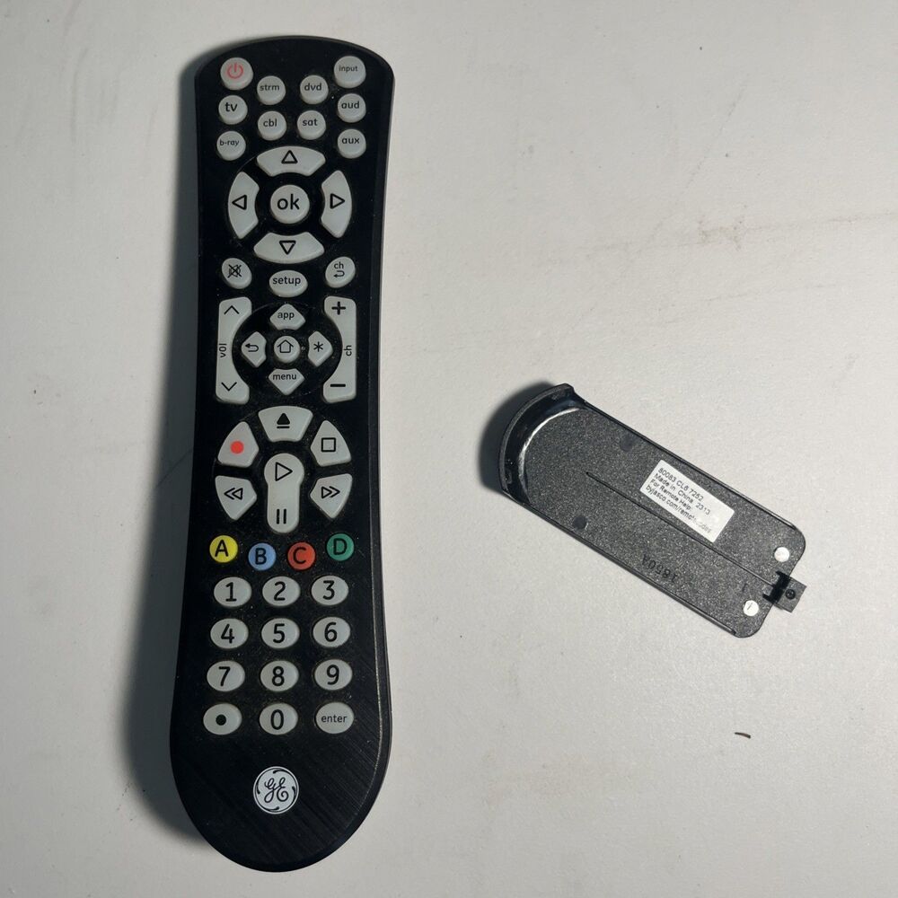 GE Ultrapro 8-Device Universal TV DVD SAT Cable Remote Control 41567 CL6 7252